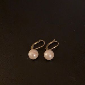 Elegant Pearl Drop Earrings